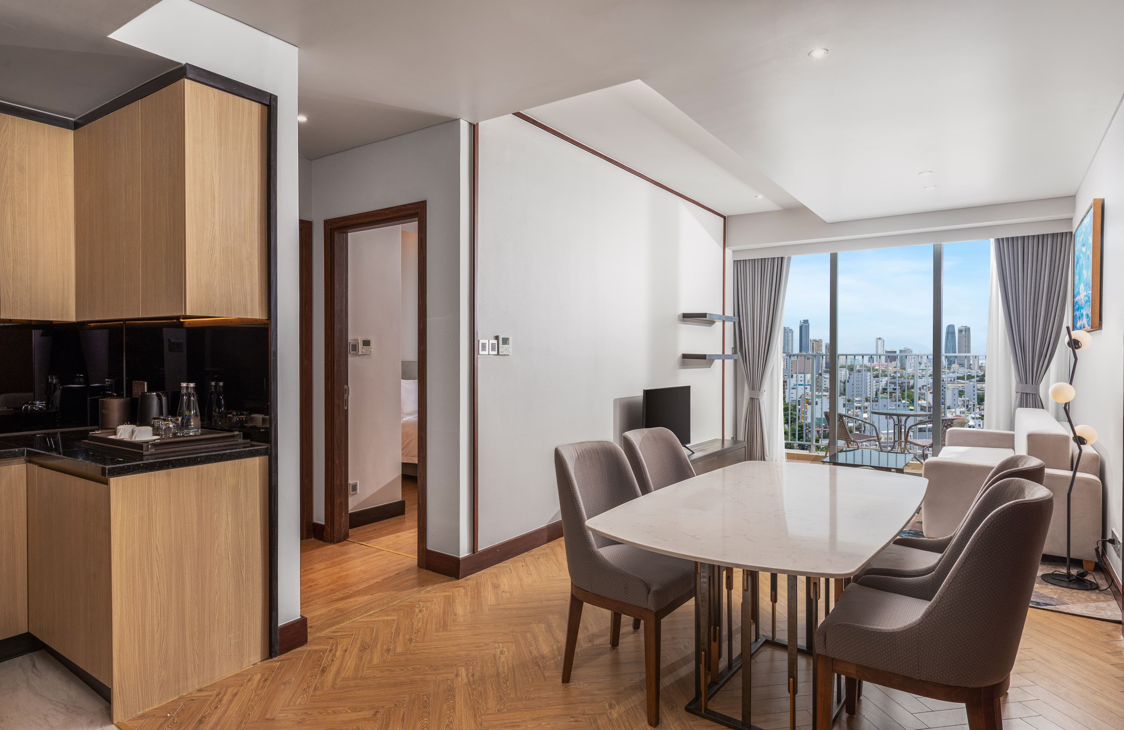 Family Suite with One Bedroom, City View - Wyndham Soleil Hotel